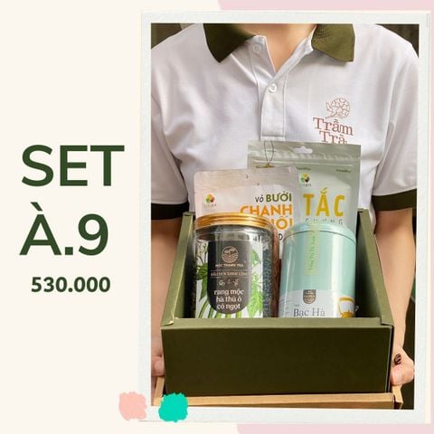  Bộ Quà Tặng Hộp À - Quà Thuần Việt chăm sóc sức khoẻ, uống lành và ngủ ngon - Tuỳ chọn mẫu 