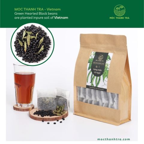  Đậu Đen Xanh Lòng - Cỏ Ngọt 1kg (Túi Lọc 50G) 