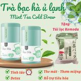  Trà Bạc Hà ủ lạnh - Cold Brew Mint Tea - Bạc hà sấy lạnh vị the mát sảng khoái, giảm căng thẳng, làm sạch khoang miệng 