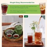  Đậu đen xanh lòng rang mộc - Hà Thủ Ô 1000G (Túi Lọc 50G) 