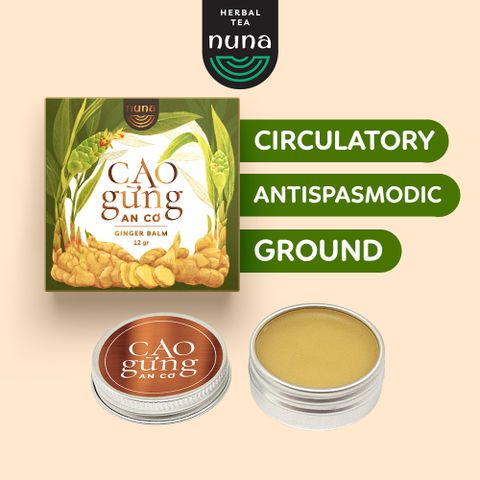  CAO GỪNG lành tính cho bé, AN CƠ cho Ba Mẹ 12GRAM 