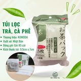  [BỘ 85 cái]. Túi lọc Trà, Cà phê KOMODA - chất liệu vải không dệt, an toàn trong pha chế, nấu ăn, chịu nhiệt đến 245 độ 