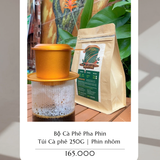 Cà phê Phin truyền thống Robusta và Arabica Lâm Hà 
