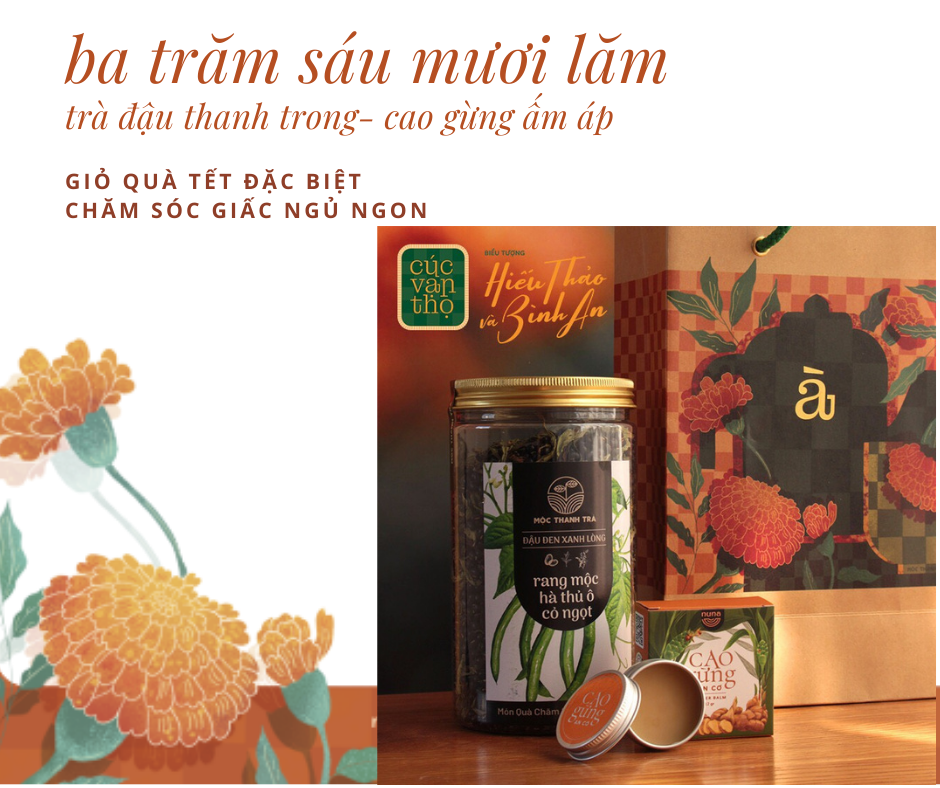  365 Trà Thanh - Cao Ấm Giỏ Quà  Mộc Thanh Trà 