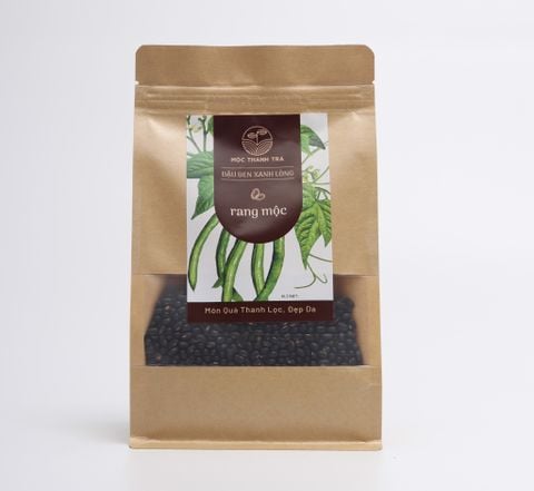  Đậu Đen Xanh Lòng Rang Mộc 500g (Hạt Rời) 