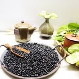  Đậu Đen Xanh Lòng Rang Mộc 500g (Hạt Rời) 