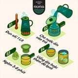  Trà Bạc Hà sấy khô Mộc Thanh Trà hộp 20G - vị the mát sảng khoái, giảm căng thẳng, hỗ trợ làm sạch khoang miệng 