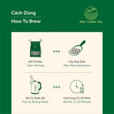  MỘC THANH TRÀ Đậu đen xanh lòng rang mộc chuẩn vị - Hũ 600g, thưc uống giải nhiệt, hỗ trợ nóng trong người, thanh lọc 
