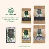  Đậu Đen Xanh Lòng Rang Mộc - Cỏ Ngọt Mộc Thanh Trà, Trà hỗ trợ thanh lọc gan thận, kiêng đường 
