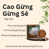  Cao Gừng làm ấm cho bé, an cơ cho Ba Mẹ hộp 12G - Ginger balm 12gram 