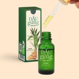  Dầu gừng Xanh mát Nuna 20ml (chai nắp bóp) -Mộc Thanh Trà- dầu gừng lưu thông khí huyết,tăng vận chuyển máu, thư giãn cơ 