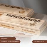  Nhang Trầm Hương Không Tăm. Ống Gỗ 5G (tim 10cm) 100% Trầm Hương tự nhiên có an toàn khói, mùi hương dịu nhẹ, thanh ấm 