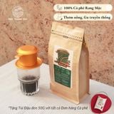  Cà phê bột - Rang mộc Pha Phin Truyền Thống Mộc Thanh Trà. Túi Zip Kraft có van một chiều 