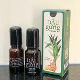  DẦU GỪNG XANH MÁT Nuna chai 10ml (đầu lăn) - MỘC THANH TRÀ - Dầu xoa bóp giữ ấm, lưu thông khí huyết 