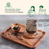  COMBO 2 Túi 1kg Đậu Đen Xanh lòng rang mộc chuẩn vị Mộc Thanh Trà, TẶNG Hộp Cỏ Ngọt 20G, uống thanh lọc giảm nóng trong 