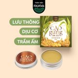  Cao Gừng làm ấm cho bé, an cơ cho Ba Mẹ hộp 12G - Ginger balm 12gram 