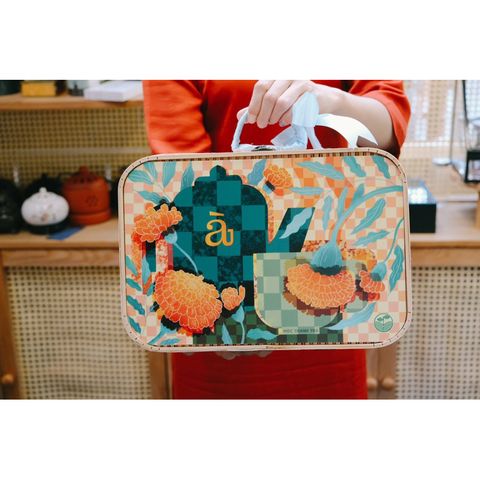  Giỏ Quà Tặng Rồng 5 [GT5], Quà tặng người thân, đối tác, chăm sóc sức khoẻ từ Đậu Đen Mộc Thanh Trà, Hạt mứt Việt, Trầm 