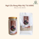  Bột ngũ cốc dinh dưỡng 5 loại hạt Mộc Thanh Trà Túi 600G - Bổ sung dinh dưỡng và chất xơ cần thiết, giúp lợi sữa 