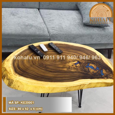 Mặt bàn tròn Epoxy KE20001