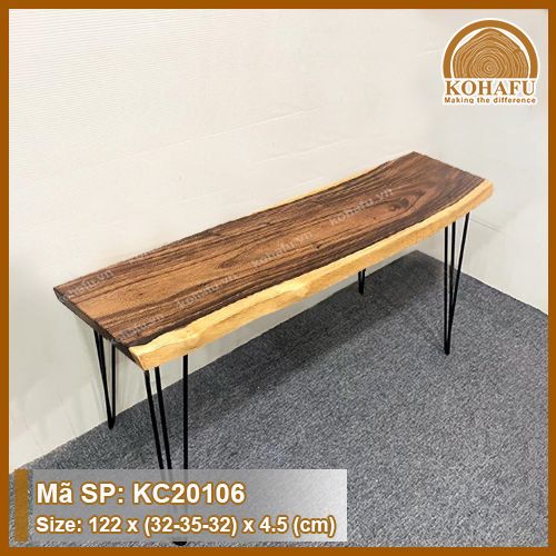 MẶT BĂNG GHẾ GỖ ME TÂY KC20106