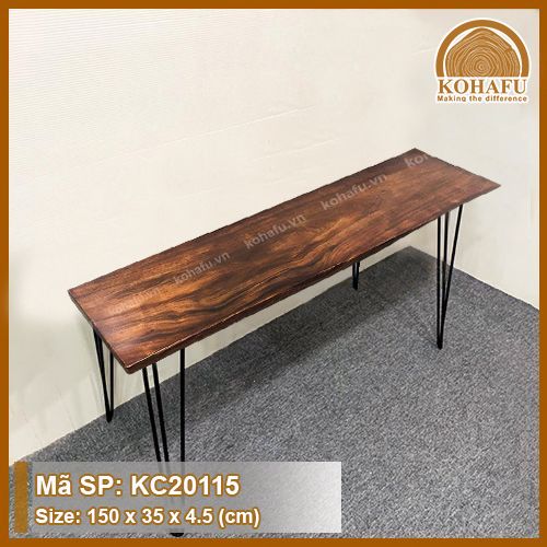 MẶT BĂNG GHẾ GỖ ME TÂY KC20115