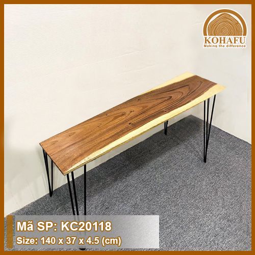MẶT BĂNG GHẾ GỖ ME TÂY KC20118