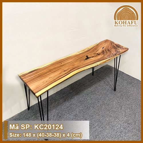MẶT BĂNG GHẾ GỖ ME TÂY KC20124