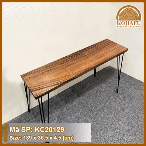 MẶT BĂNG GHẾ GỖ ME TÂY KC20129