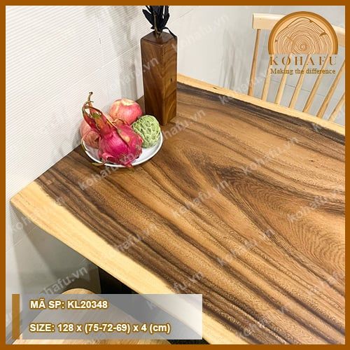 BÀN DÀI GỖ ME TÂY KL20348
