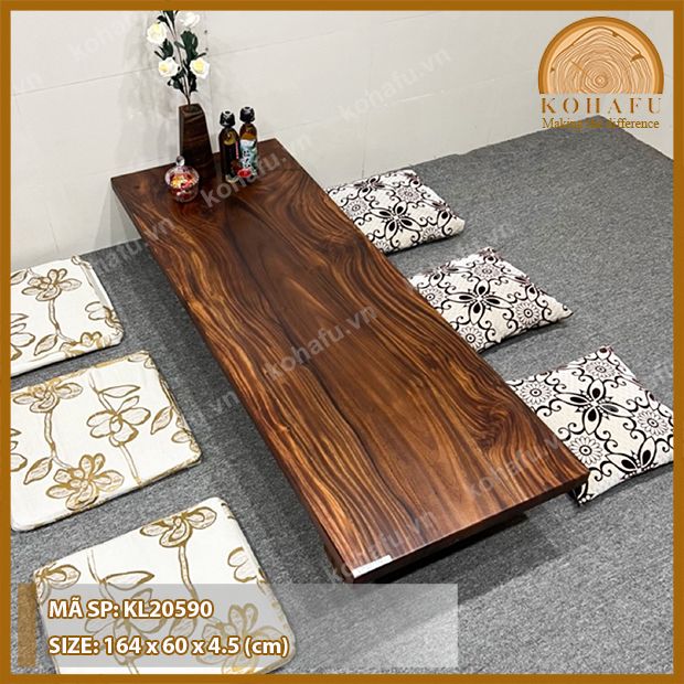 MẶT BÀN DÀI GỖ ME TÂY KL20590