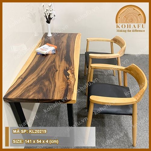 BÀN DÀI GỖ ME TÂY KL20219
