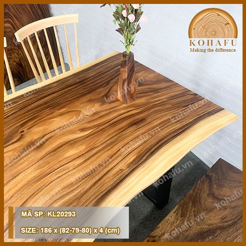BÀN DÀI GỖ ME TÂY KL20293