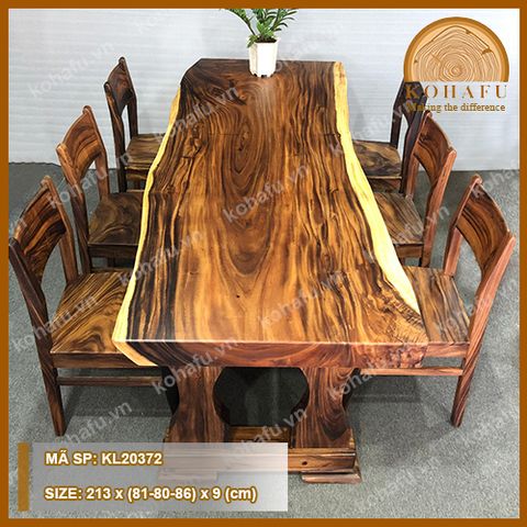 BÀN DÀI GỖ ME TÂY KL20372