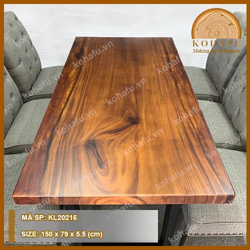BÀN DÀI GỖ ME TÂY KL20216