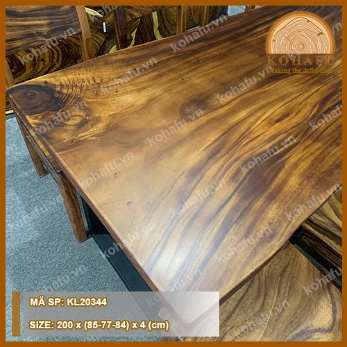 BÀN DÀI GỖ ME TÂY KL20344