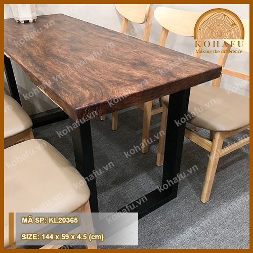 MẶT BÀN DÀI GỖ ME TÂY KL20365