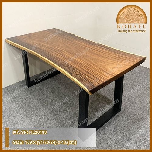 BÀN DÀI GỖ ME TÂY KL20183