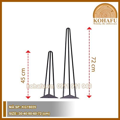 Iron leg KG19025