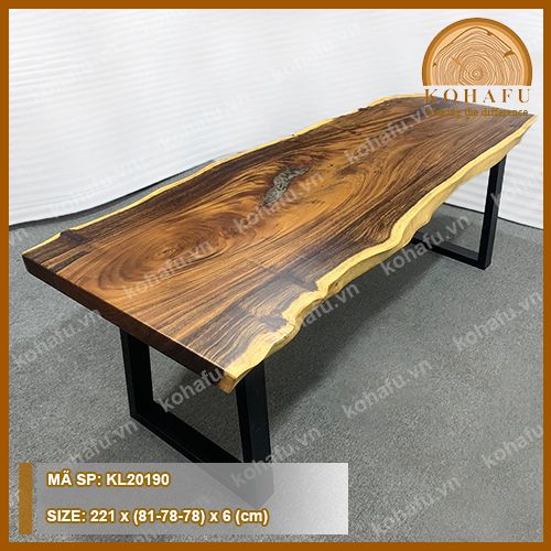 BÀN DÀI GỖ ME TÂY KL20190