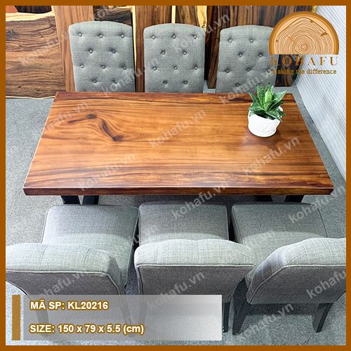 BÀN DÀI GỖ ME TÂY KL20216