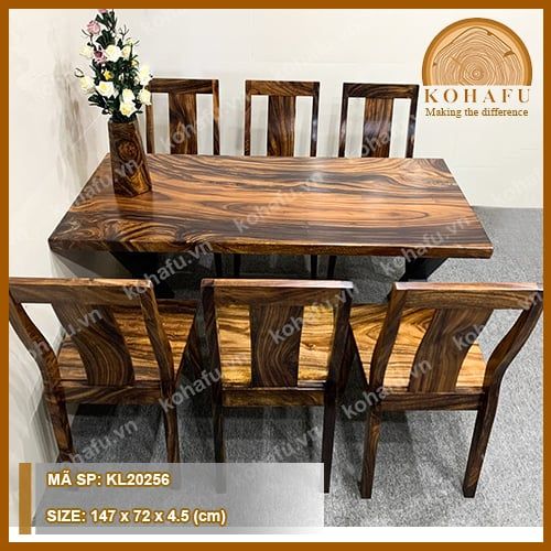 BÀN DÀI GỖ ME TÂY KL20256