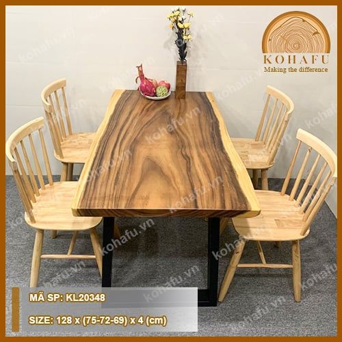 BÀN DÀI GỖ ME TÂY KL20348