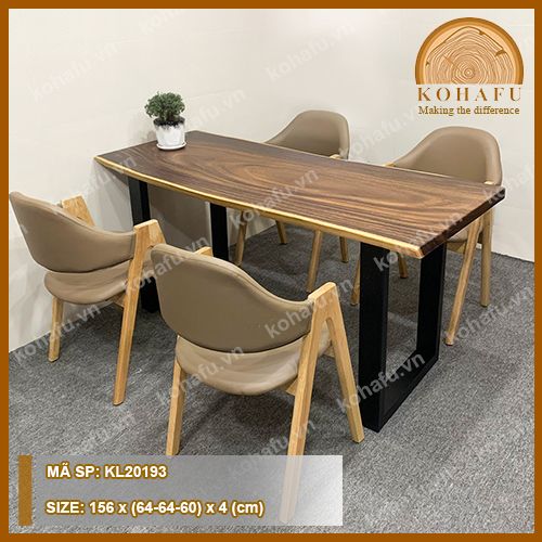 BÀN DÀI GỖ ME TÂY KL20193