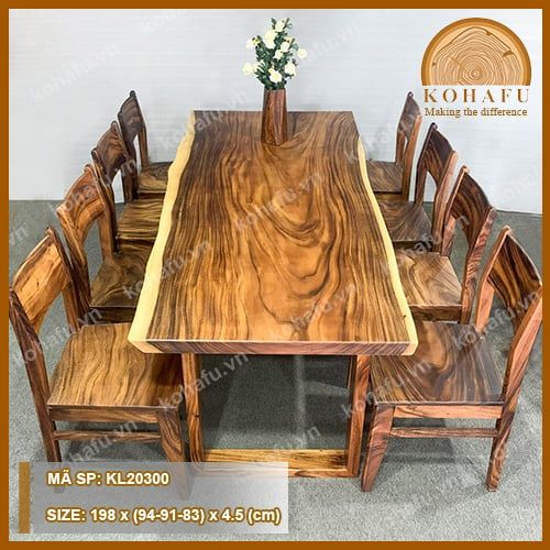 BÀN DÀI GỖ ME TÂY KL20300