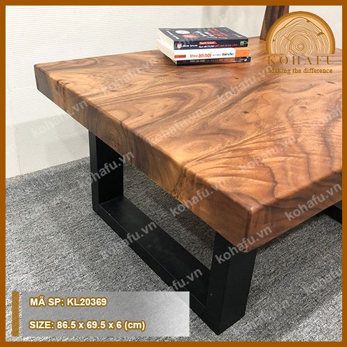 MẶT BÀN DÀI GỖ ME TÂY KL20369