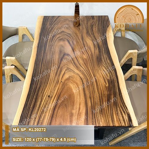 MẶT BÀN DÀI GỖ ME TÂY KL20272