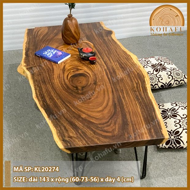 MẶT BÀN DÀI GỖ ME TÂY KL20274