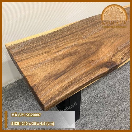 MẶT BĂNG GHẾ GỖ ME TÂY KC20097