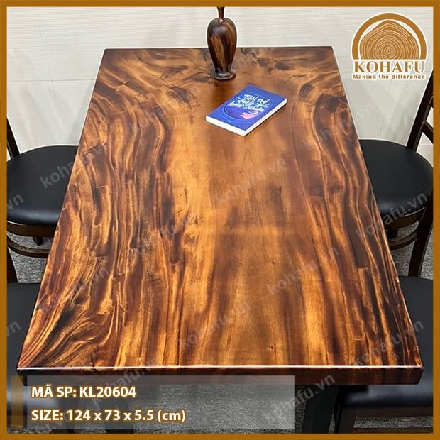 MẶT BÀN DÀI GỖ ME TÂY KL20604