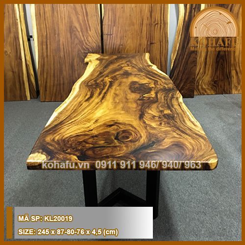 BÀN DÀI GỖ ME TÂY KL20019